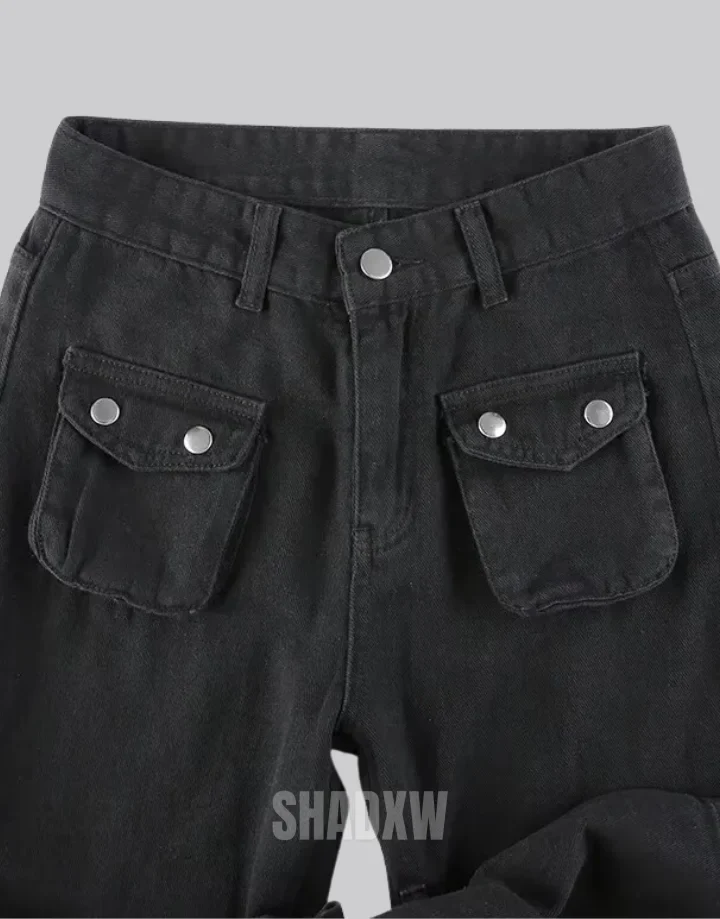 Goth Cargo Pants Womens - Image 13
