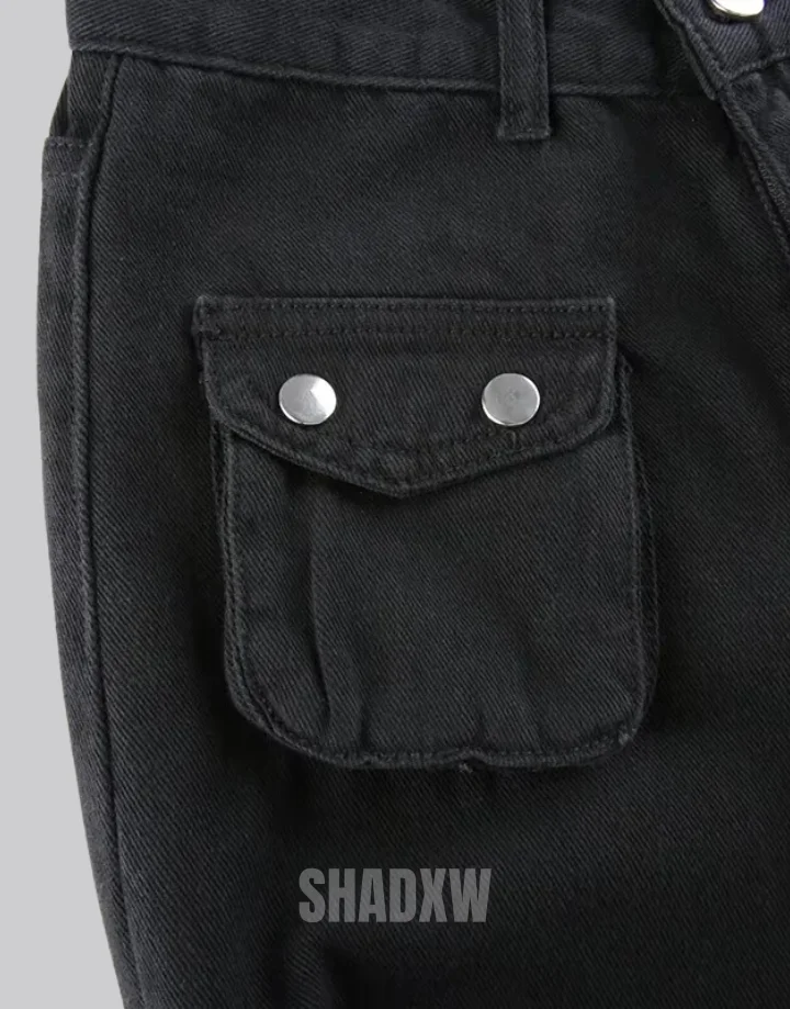 Goth Cargo Pants Womens - Image 15