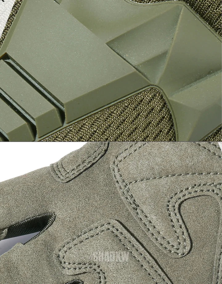 Green Army Tactical Gloves - Image 6