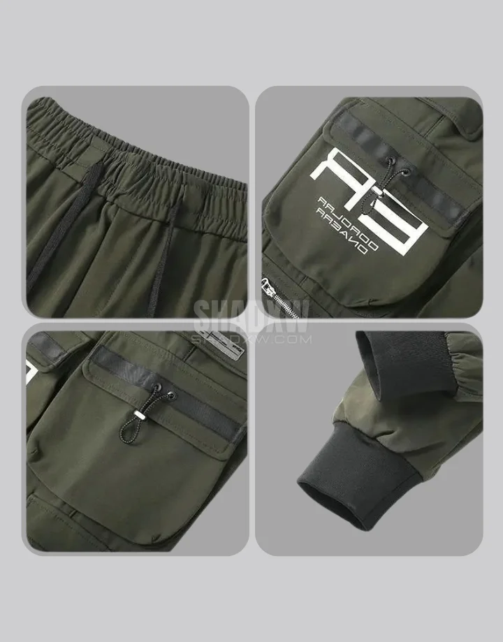 Green Cargo Pants For Women - Image 7