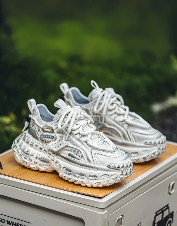 Grey Techwear Shoes - Image 10
