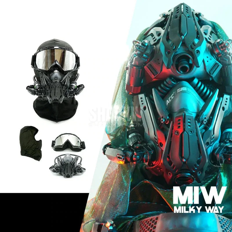 Half Cyberpunk Helmet - Image 7