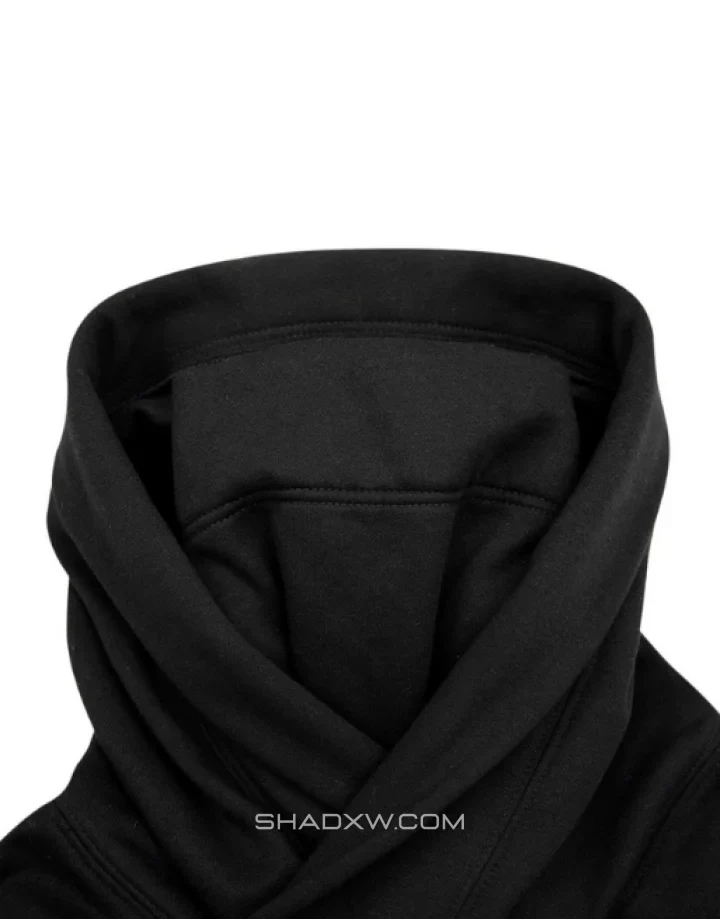 High Collar Hoodie - Image 18