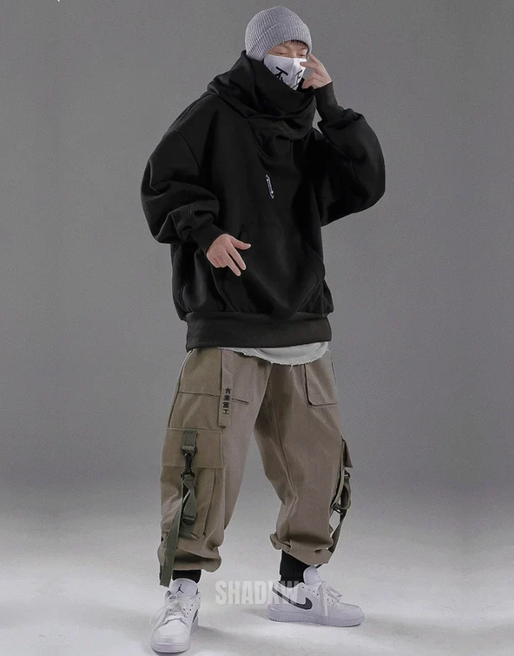 High Collar Hoodie - Image 20
