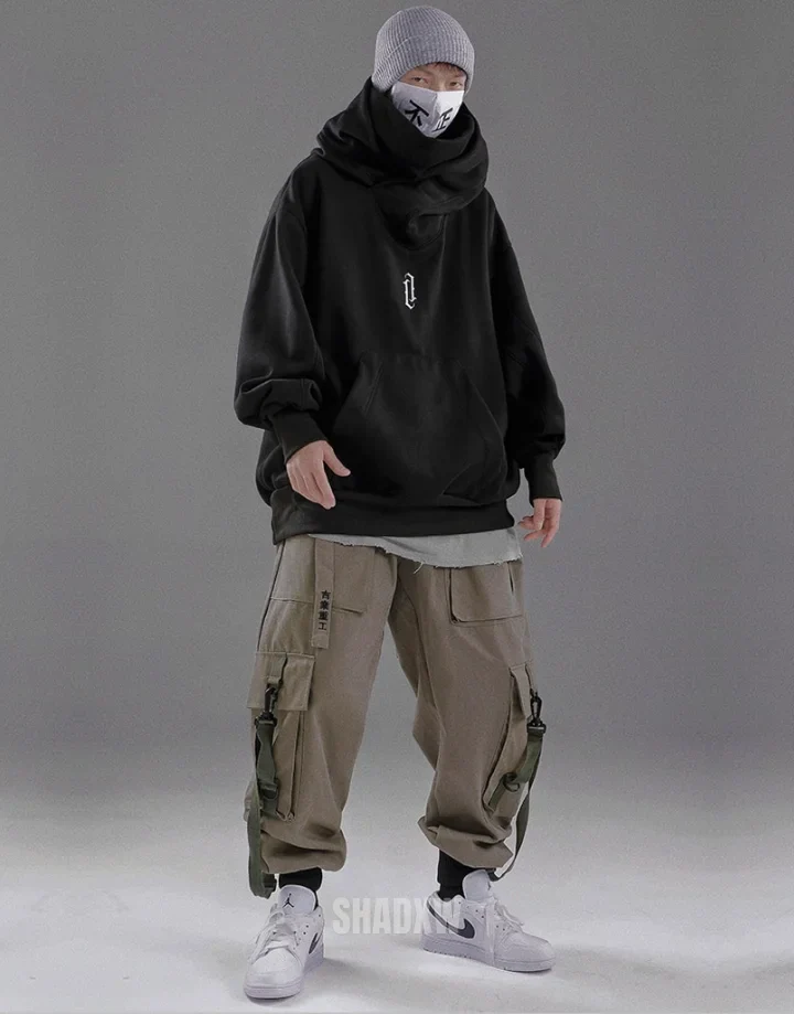 High Collar Hoodie - Image 21