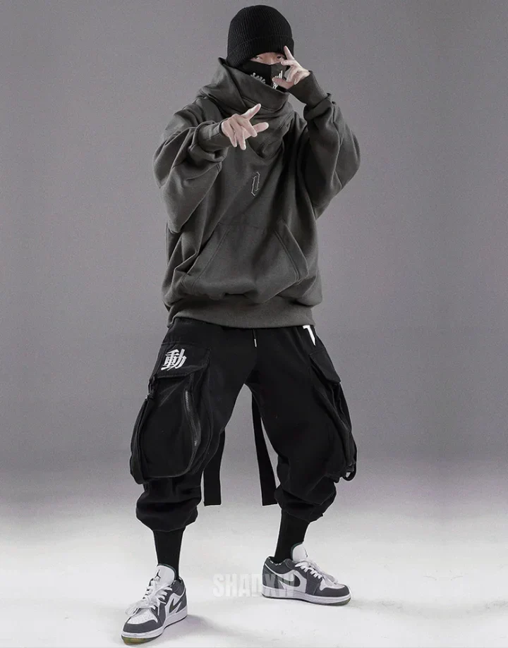 High Collar Hoodie - Image 22