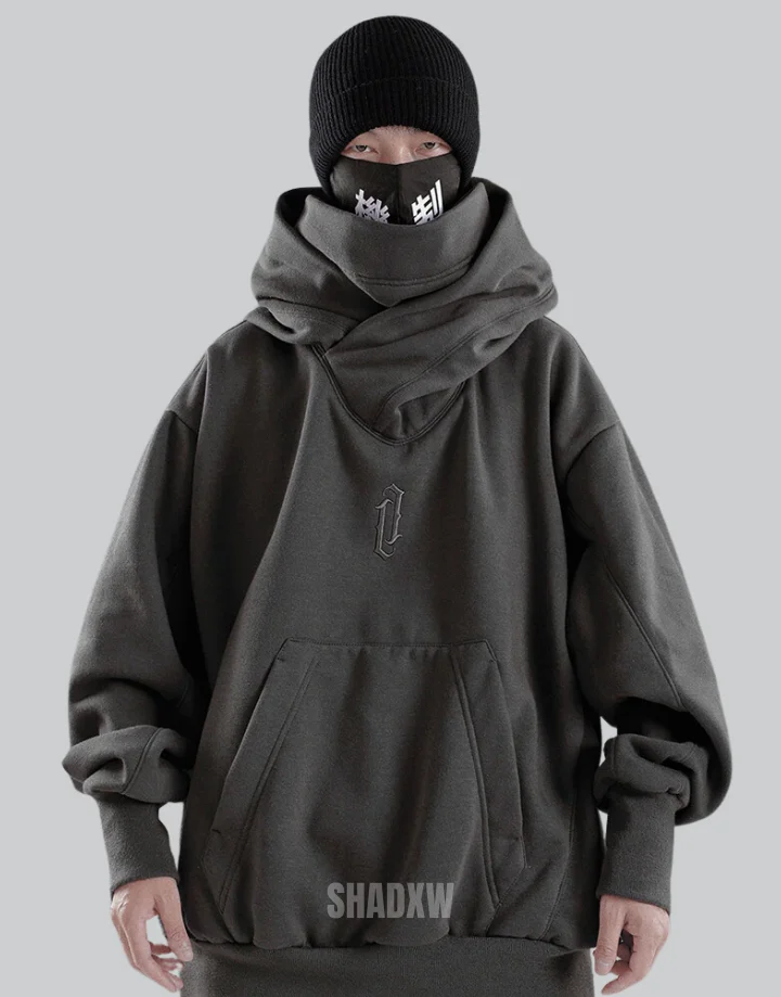 High Collar Hoodie - Image 24
