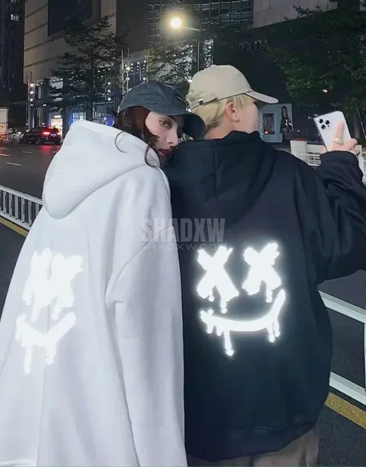 Hoodie with Reflective Logo - Image 3
