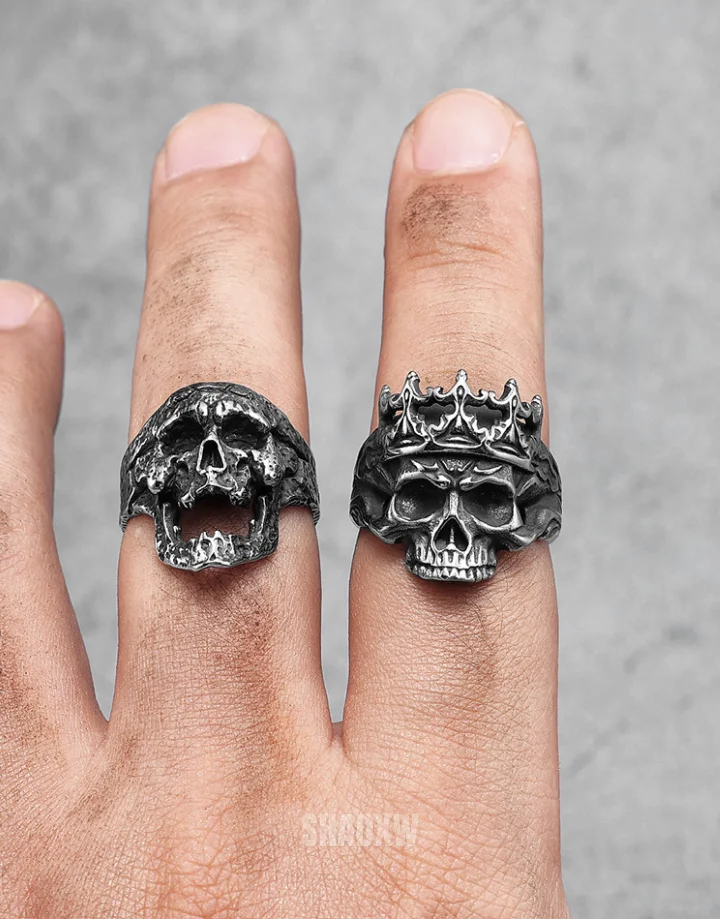 King Skull Ring - Image 10