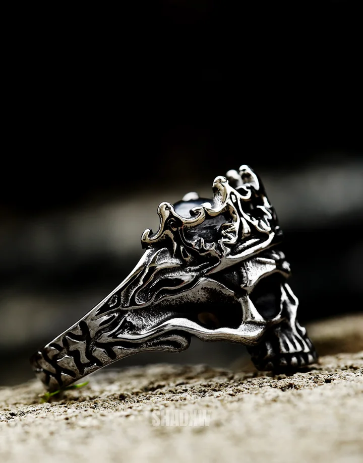 King Skull Ring - Image 5