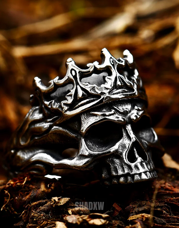 King Skull Ring - Image 7