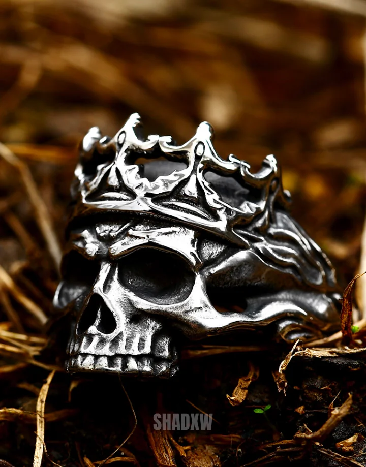 King Skull Ring - Image 8