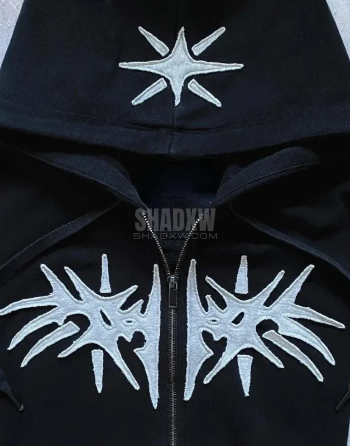Korean Streetwear Hoodie - Image 2