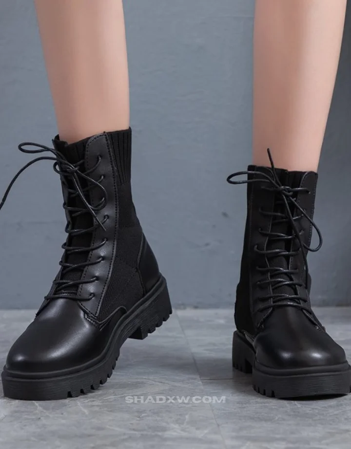 Ladies Army Boots - Image 3