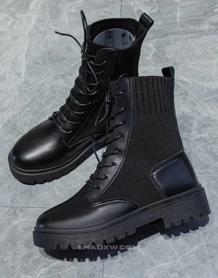 Ladies Army Boots - Image 4