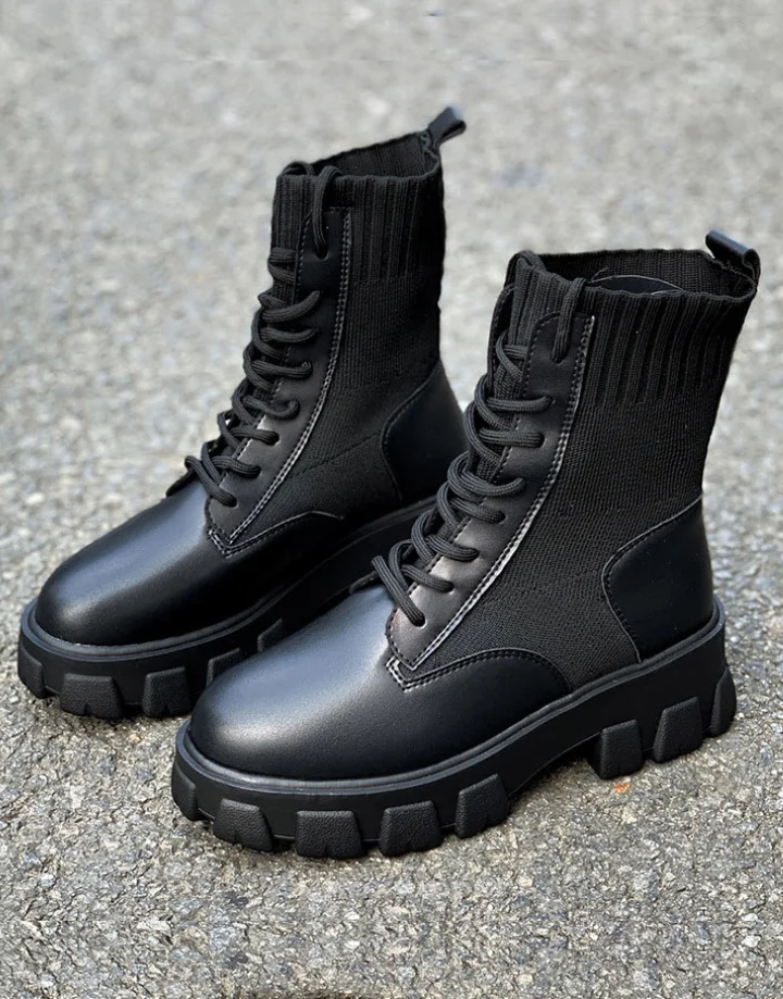 Ladies Army Boots - Image 6