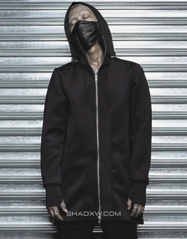 Leather Mask with Zipper Mouth - Image 6