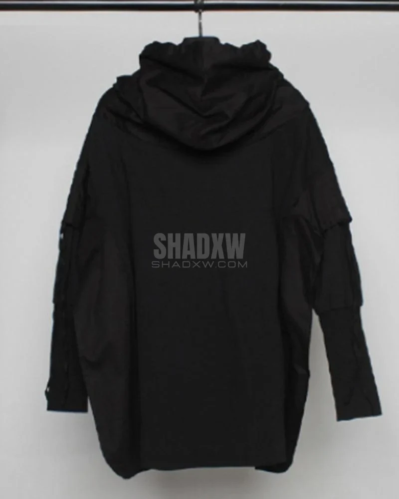Men Cape Hoodie - Image 11