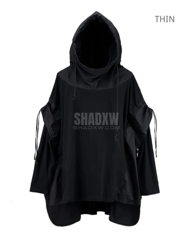 Men Cape Hoodie - Image 3
