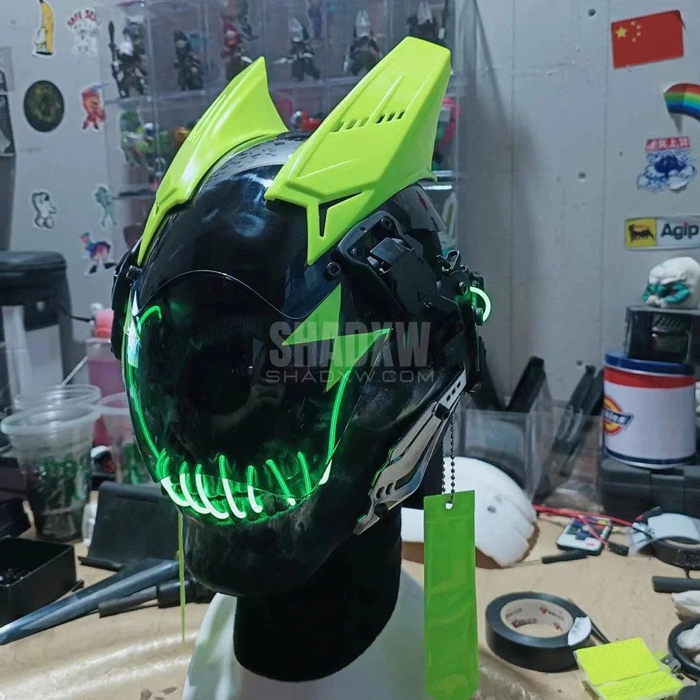 Monster Cyberpunk Helmet - Image 3