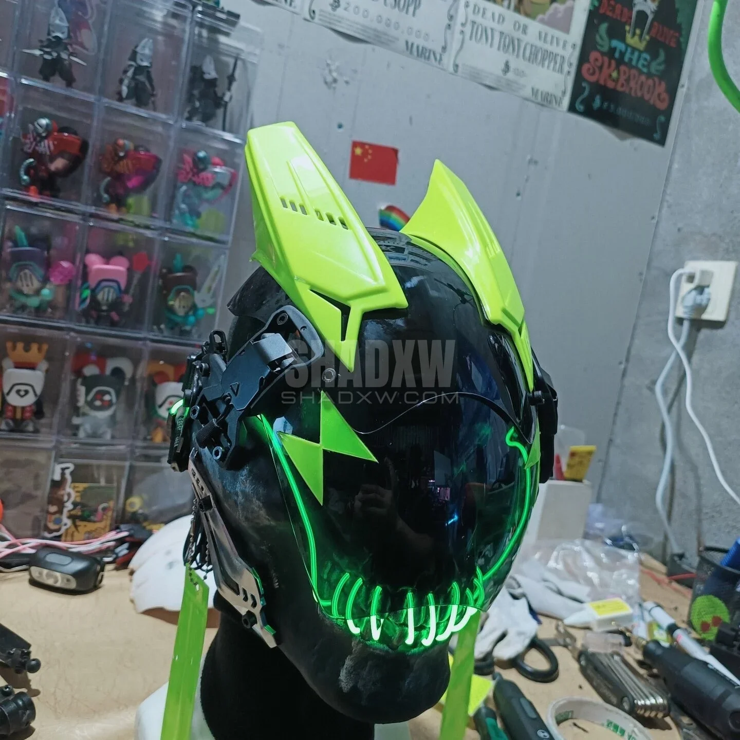 Monster Cyberpunk Helmet - Image 4