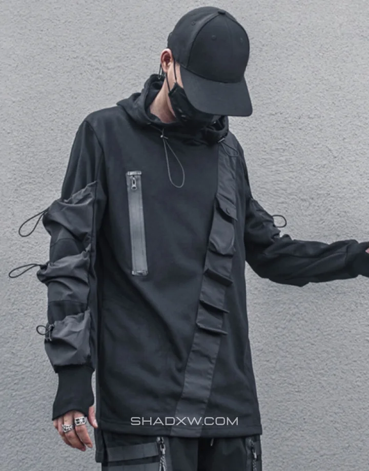 Multi Pocket Hoodie - Image 4