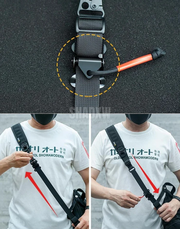 Nylon Tactical Shoulder Strap - Image 7