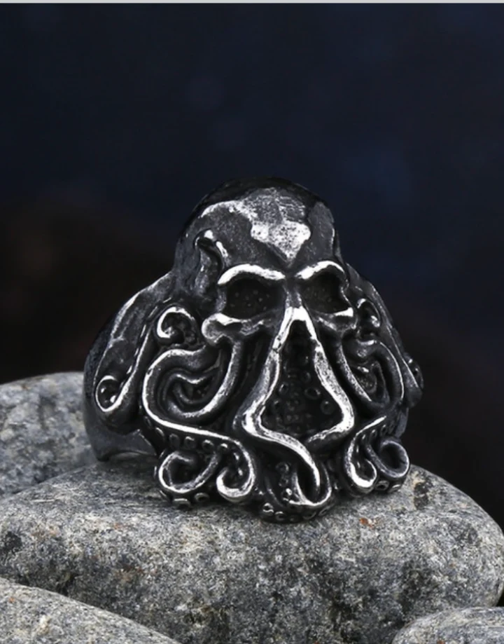 Octopus Skull Ring - Image 2
