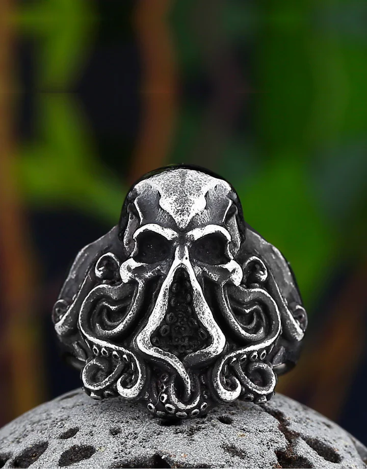 Octopus Skull Ring - Image 3