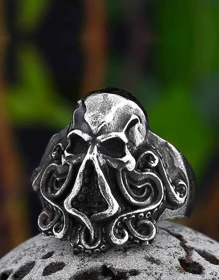 Octopus Skull Ring - Image 4