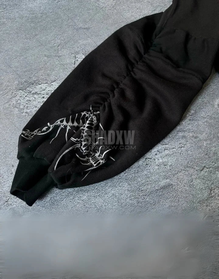 Oversized Goth Hoodie - Image 6