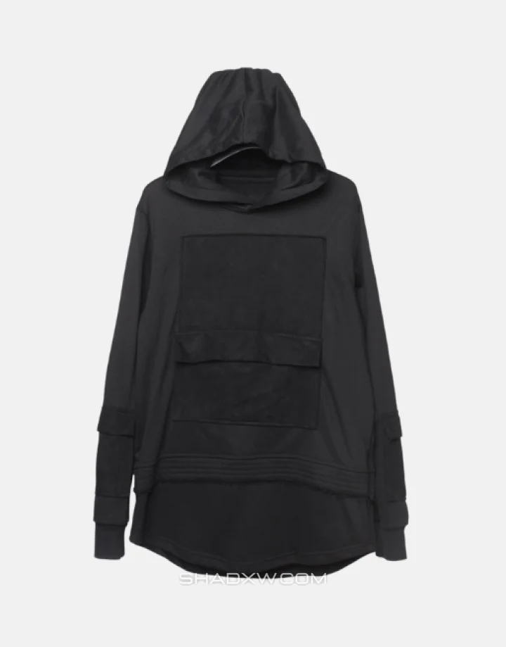 Oversized techwear hoodie - Image 2
