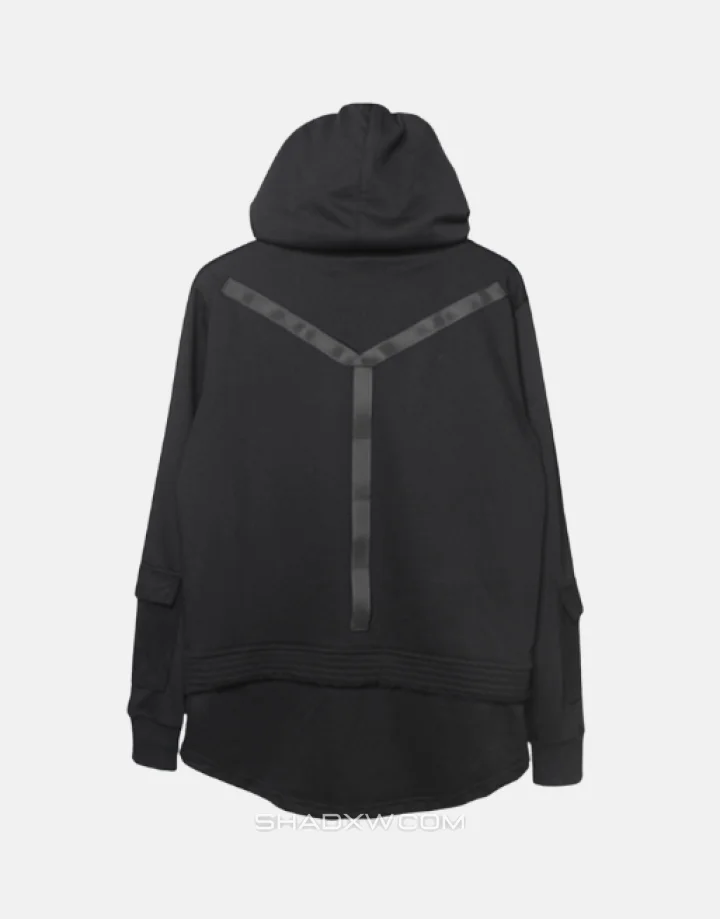 Oversized techwear hoodie - Image 3