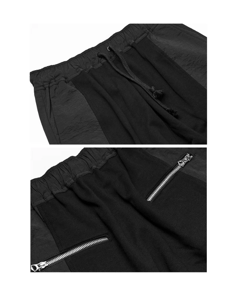 Patchwork Cargo Jeans - Image 10