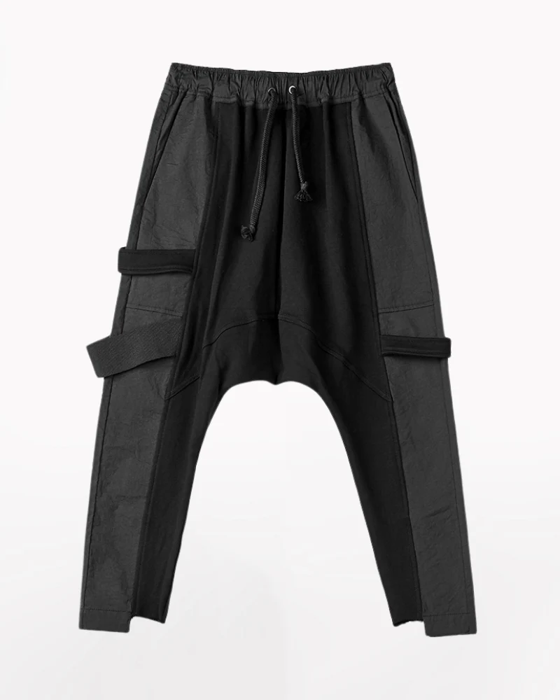Patchwork Cargo Jeans - Image 2