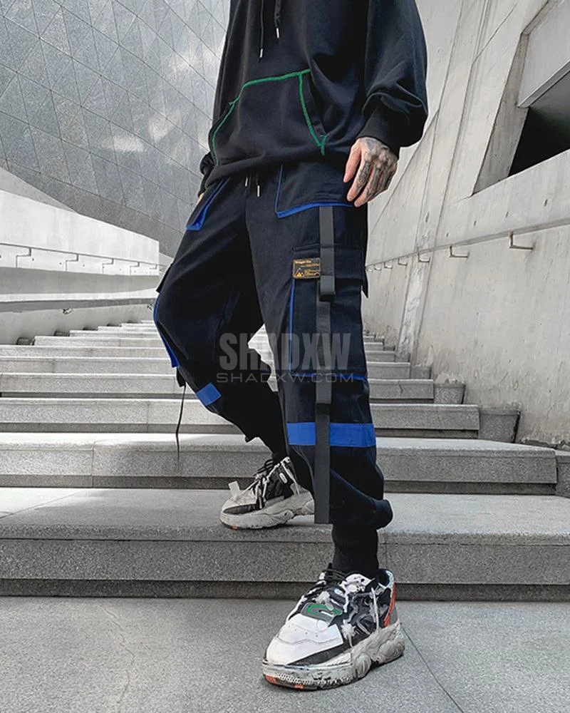 Patchwork Cargo Pants - Image 5