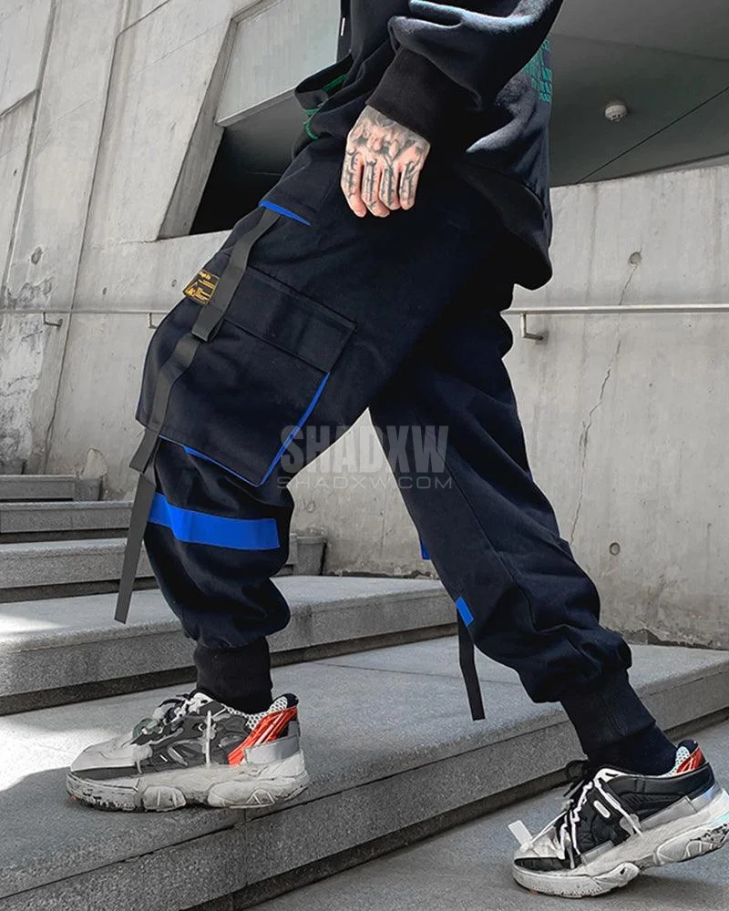 Patchwork Cargo Pants - Image 6