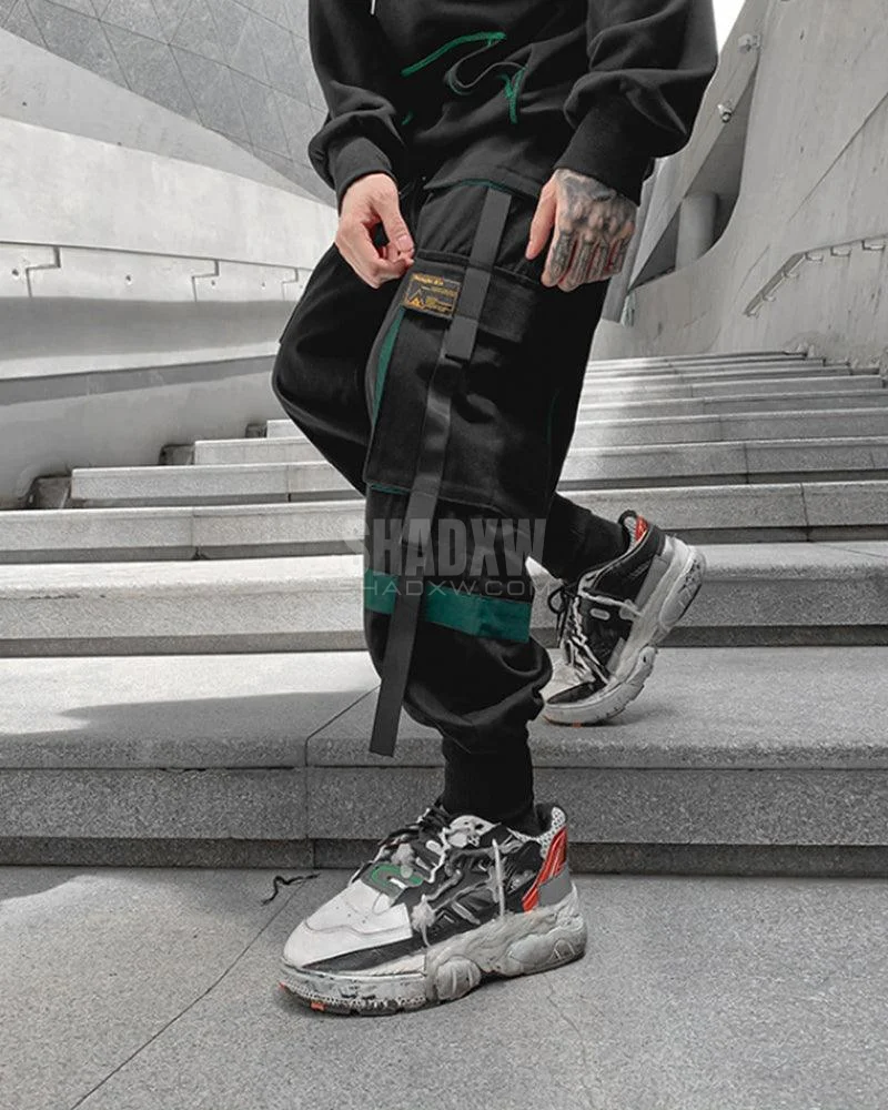 Patchwork Cargo Pants - Image 8