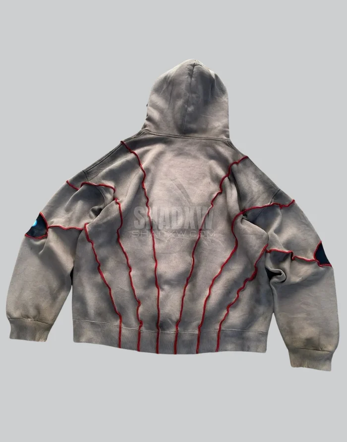 Patchwork Eye Hoodie - Image 2