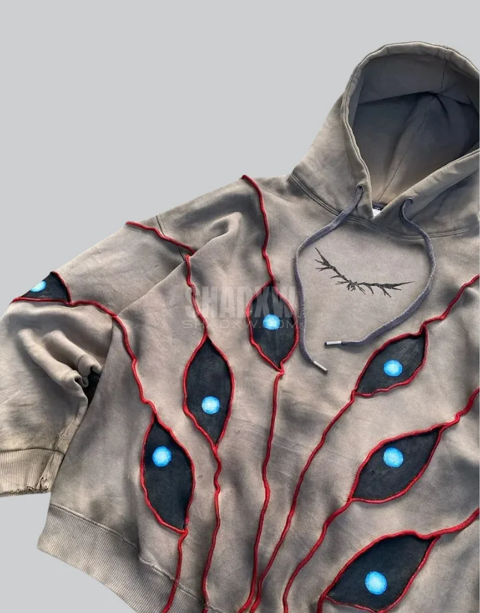 Patchwork Eye Hoodie - Image 6