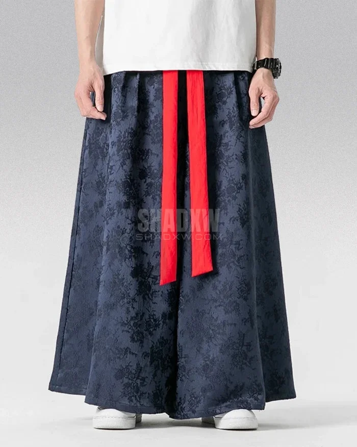 Patterned Hakama Pants - Image 2