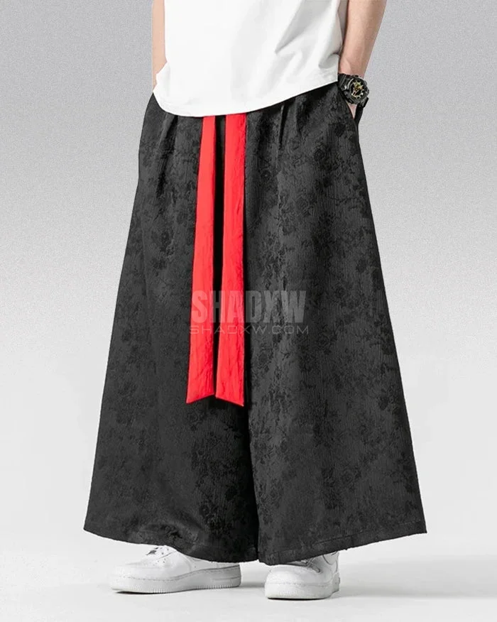 Patterned Hakama Pants - Image 3