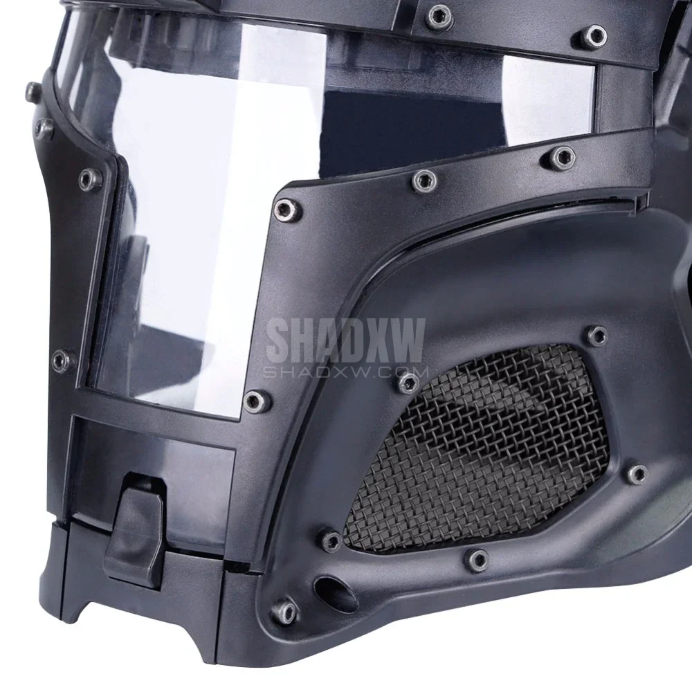 Police Cyberpunk Helmet - Image 8
