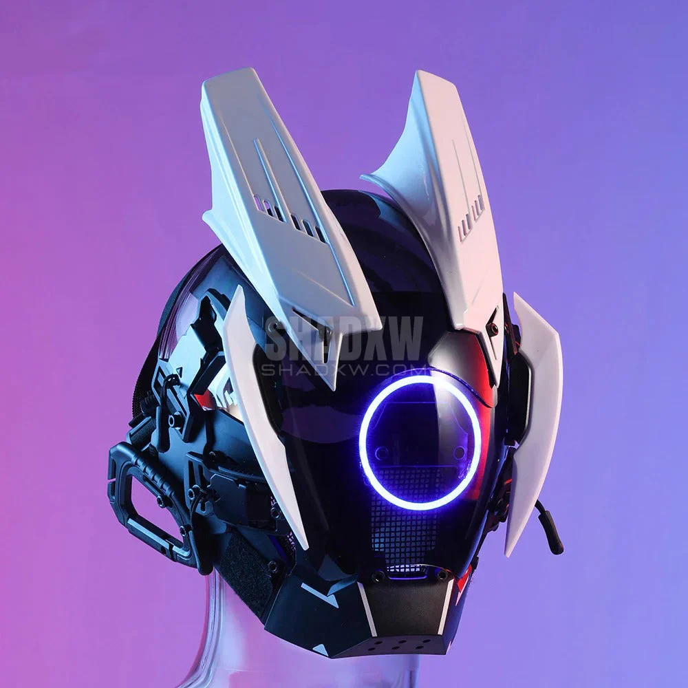 Ranger Cyberpunk Helmet - Image 3