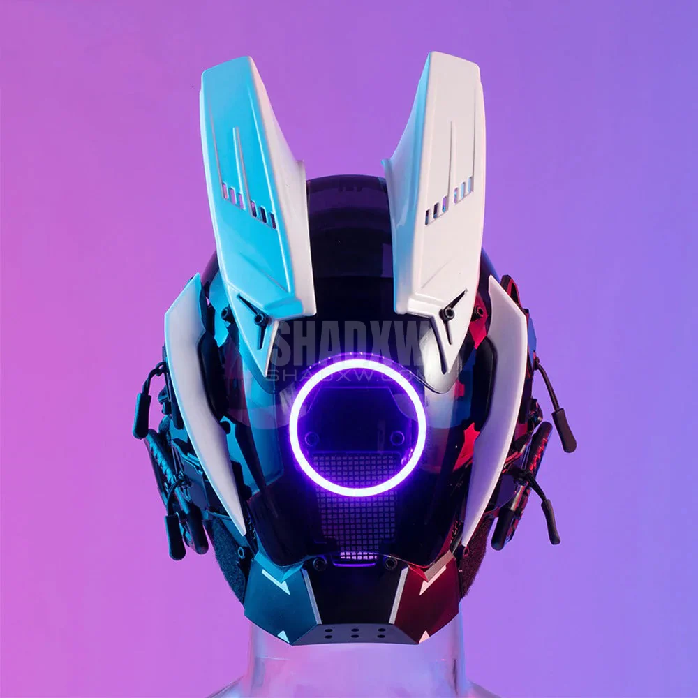 Ranger Cyberpunk Helmet - Image 5