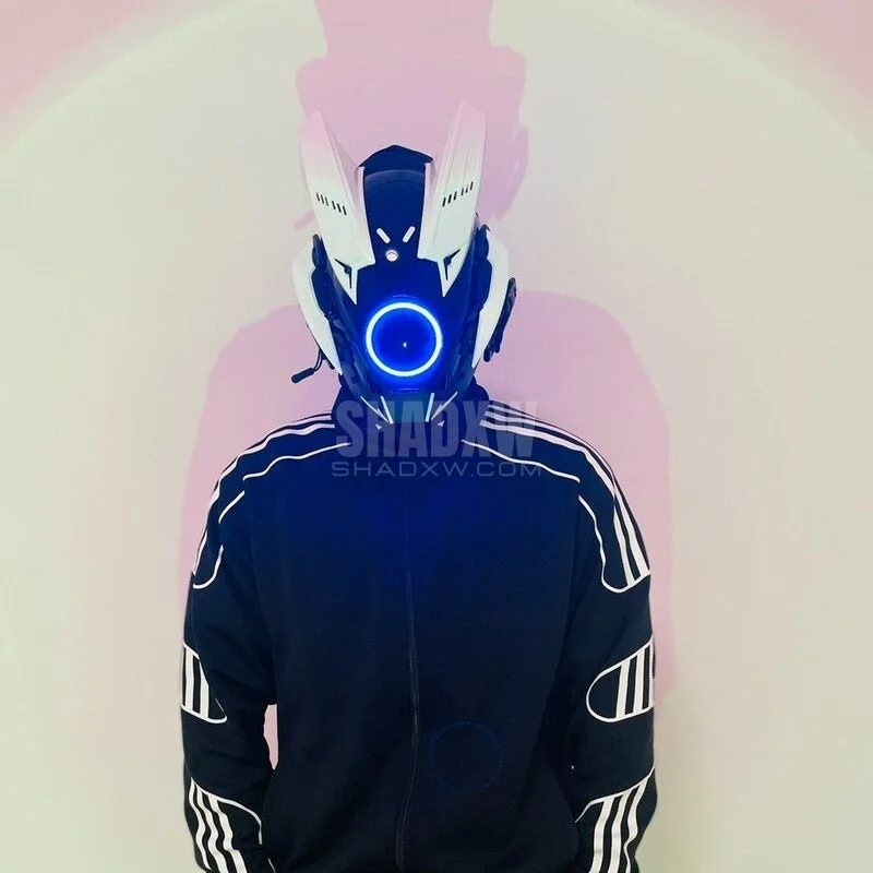 Ranger Cyberpunk Helmet - Image 6