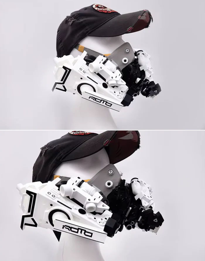 Sci-Fi Cyberpunk Mask - Image 4