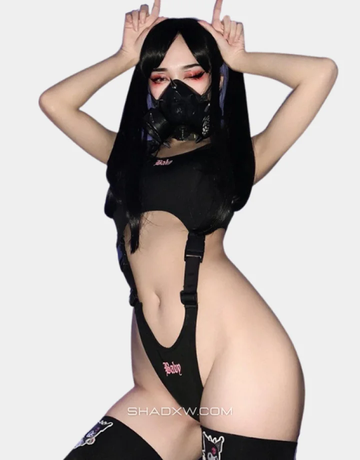 Sexy techwear bodysuit - Image 3