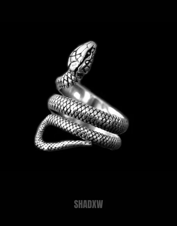 Silver Snake Ring - Image 10
