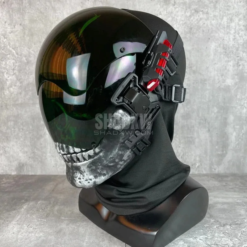 Skull Cyberpunk Helmet - Image 2
